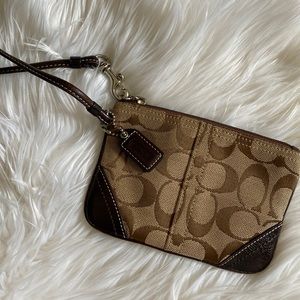 Coach wristlet